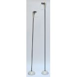 Flos; two floor lamps, made in Italy, heights 217 and 193cm.

Provenance: Purchased in Leeds,