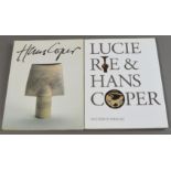 Two Hans Coper and Lucie Rie reference books (2). CONDITION REPORT: Postage within UK would cost £