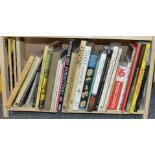 A collection of furniture reference books.