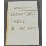 Bernard Leach Drawings Verse and Belief, limited edition (423/500), in original case.