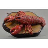 A novelty battery operated 'Big Mouth Larry Lobster', length 35cm. CONDITION REPORT: Appears good
