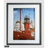 "Planet Liverpool" by Jim Colvin (30x42cm) Colour print – framed & mounted – 4 of 4 lots EST £70-80