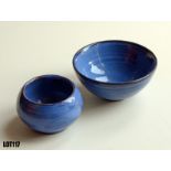 2 x small bowls (11x5 & 10x5cm) 8 of 8 lots