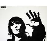 Ian Brown (60x46cm) – woodcut on MDF board – 4 of 4 lots