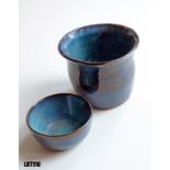 Pot (10x12cm) & dish (9x4cm) 7 of 8 lots