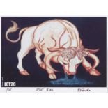 Set of 3 A4 Limited Prints 45658 by Bernie Howden 7 of 7 lots – "Freedom of Spirit" "Spirit Bull" "