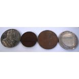 Four medallions to include 3 Victorian medallions,