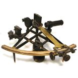 A German WWI sextant with naval badge H. Hacke Neukolln no.7952 Naval no.2153.   CONDITION REPORT
