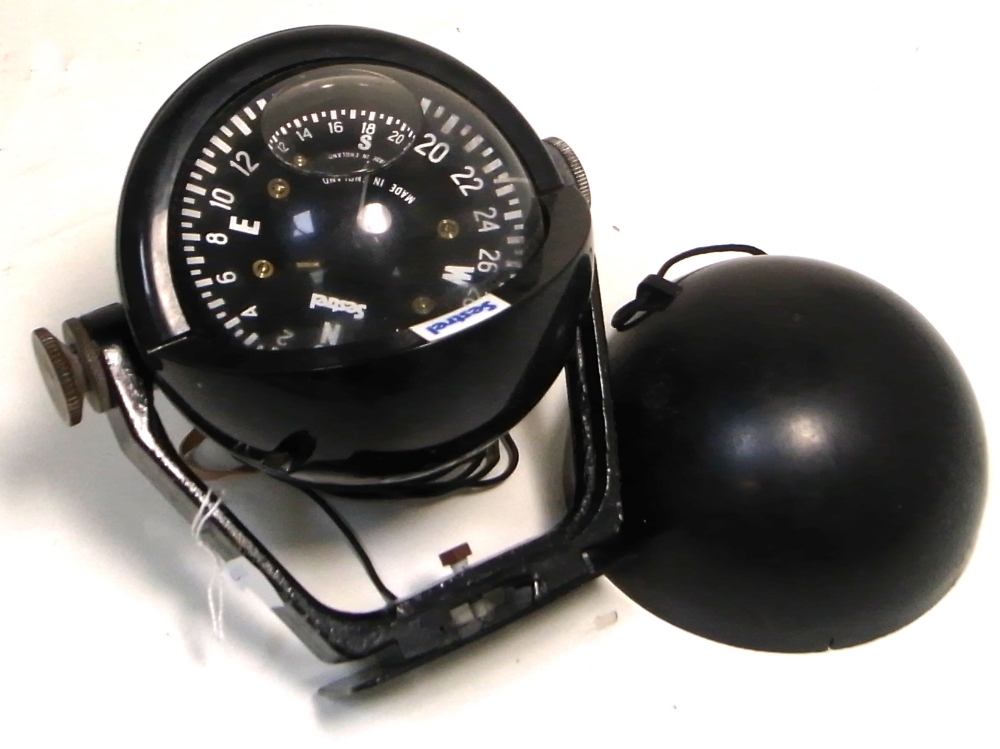 A Henry Browne & Son Ltd naval compass.