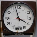 A Seiko transistor clock from S.S. Philoctetes, Blue Funnel Line.