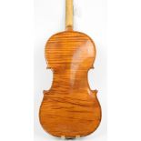 A full size English viola by Robert Hull, with one-piece back, labelled "Robert Hull 1983,