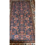 A vintage Persian Brojerd rug, 187 x 106cm.