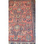 A vintage Persian Nahavand rug, 190 x 120cm.