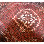 A vintage Persian Quashqai carpet, 284 x 168cm.