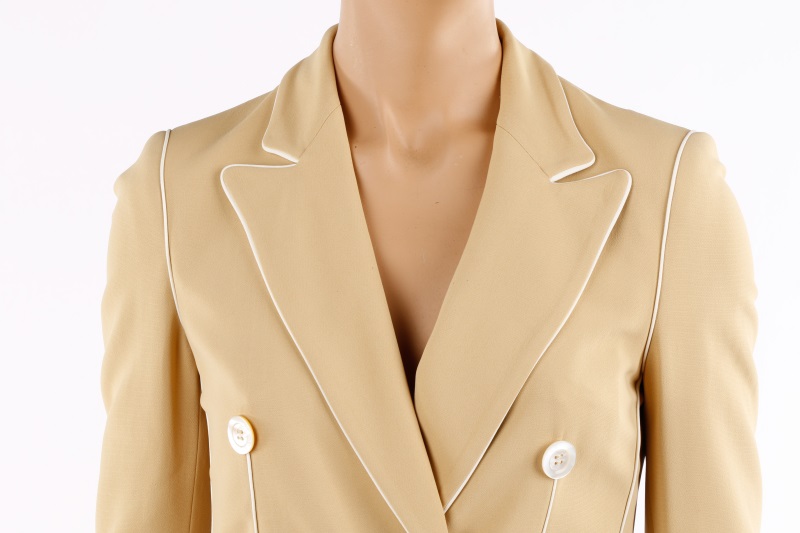 Moschino Two-Pc Light Camel Skirt Suit - Image 2 of 6