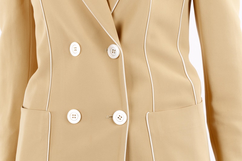 Moschino Two-Pc Light Camel Skirt Suit - Image 3 of 6