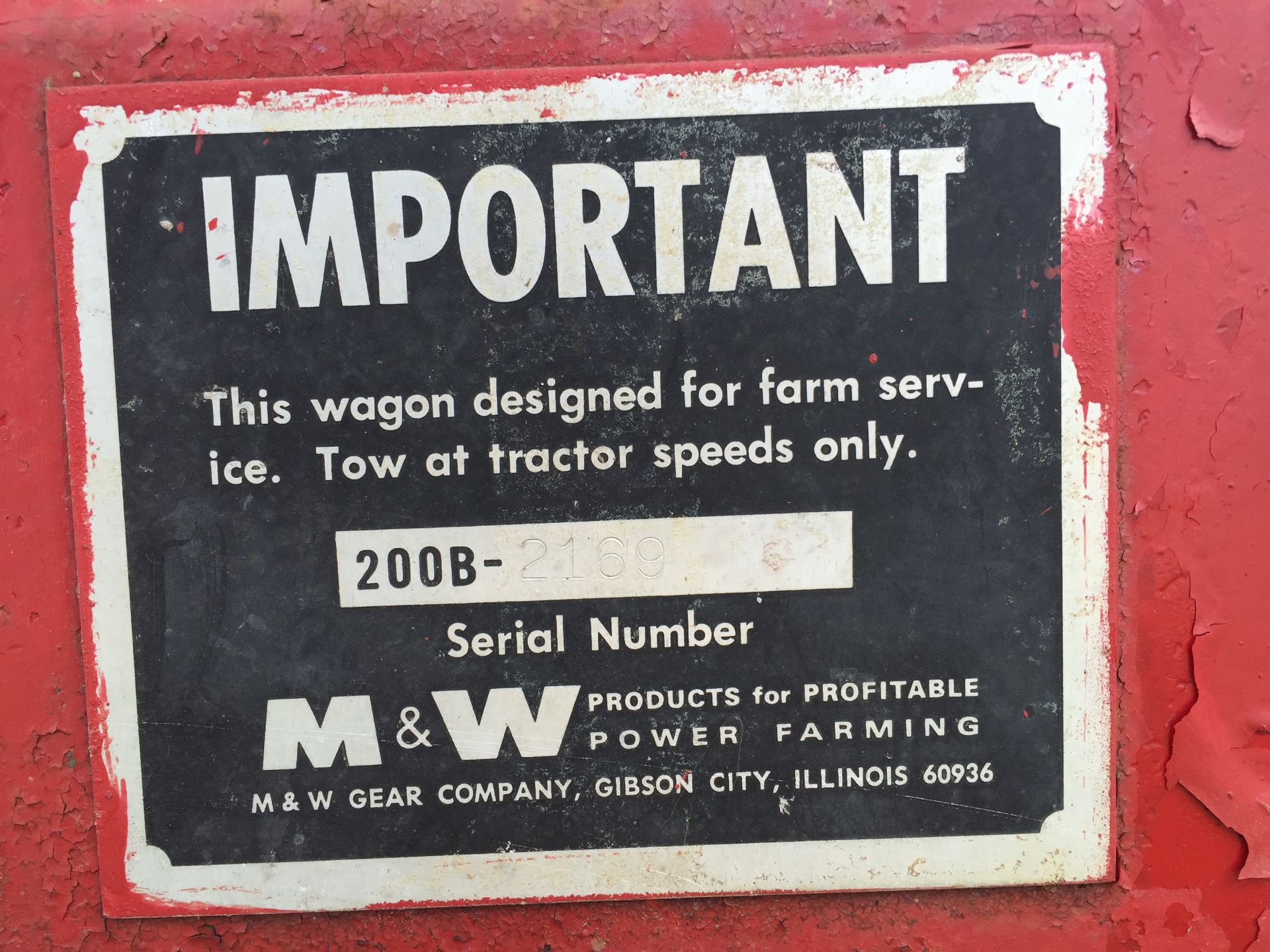 M&W Model 200B 250 Bushel Gravity Wagon - Image 4 of 4