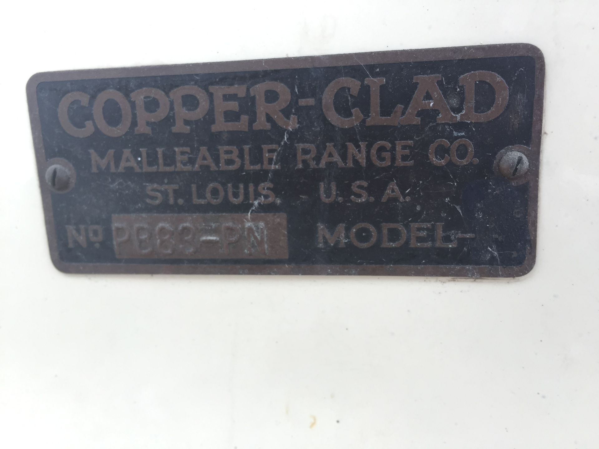 Copper Clad Antique Cook Stove - Image 3 of 4