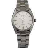 Armbanduhr "Rolex" 60-er Jahre. "Rolex Oyster Perpetual Air-King". Stahlgehäuse und originales,