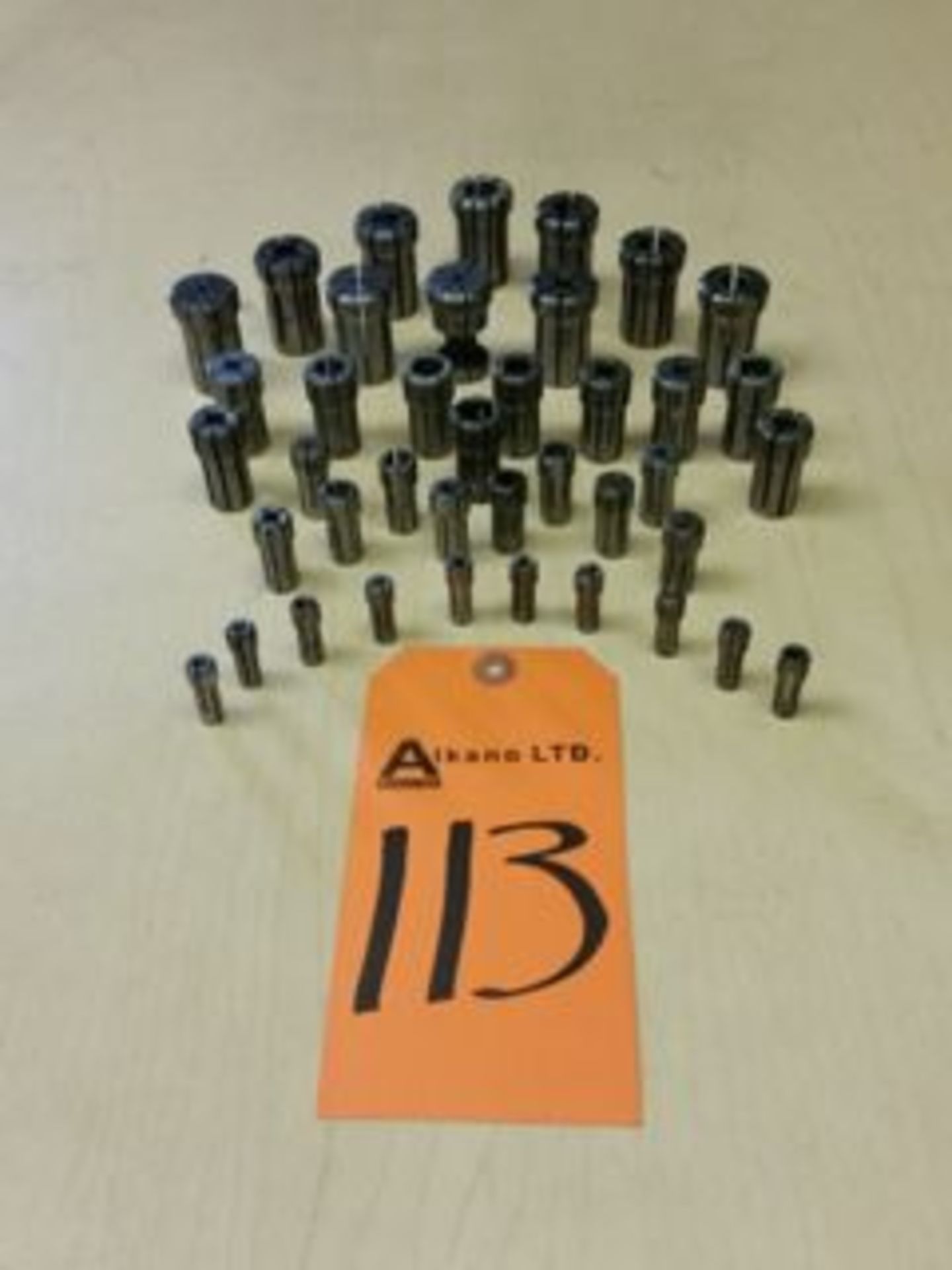 40 pc milling collets different sizes
