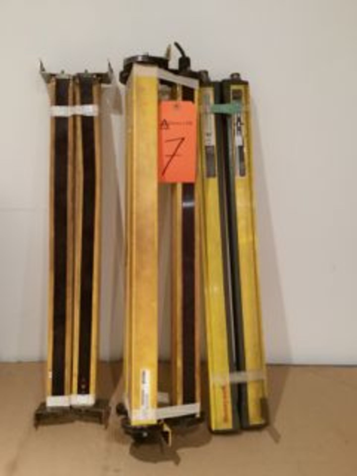 3 sets of Honeywell safety light curtains. 28" length.