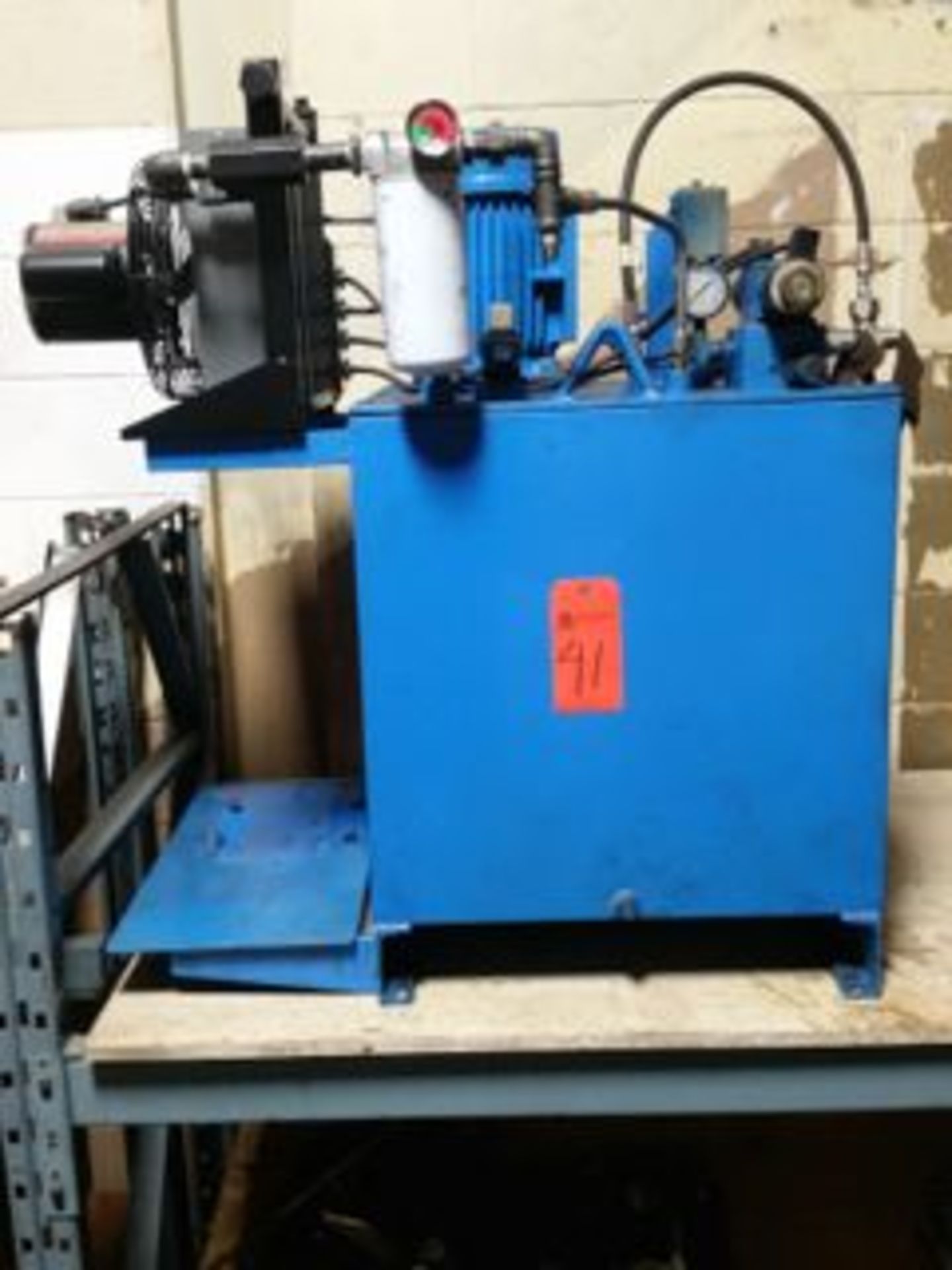 Hydraulic power pack 5000 PSI with cooler, filter & valve complete