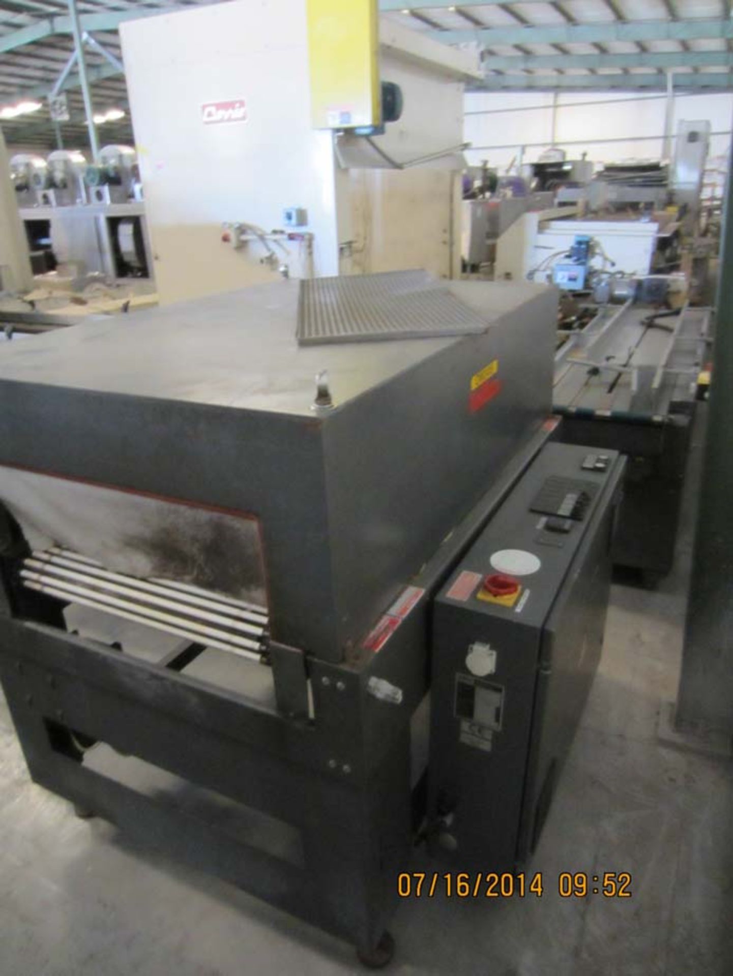 Kallfass Wrapper (3 pieces),   (Heat Tunnel -Model: Compact 650 SO - DOM: 2001 - Image 9 of 12