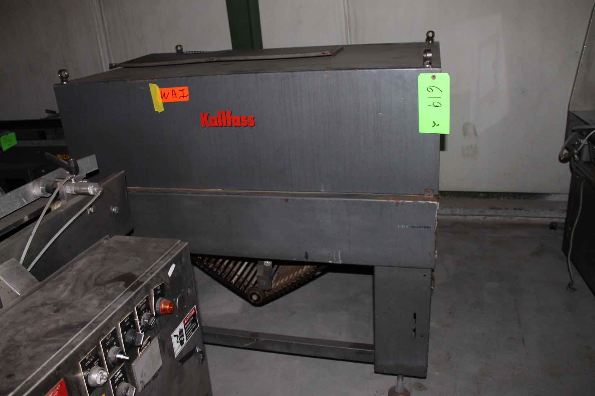 Kallfass Wrapper (3 pieces),   (Heat Tunnel -Model: Compact 650 SO - DOM: 2001 - Image 5 of 12