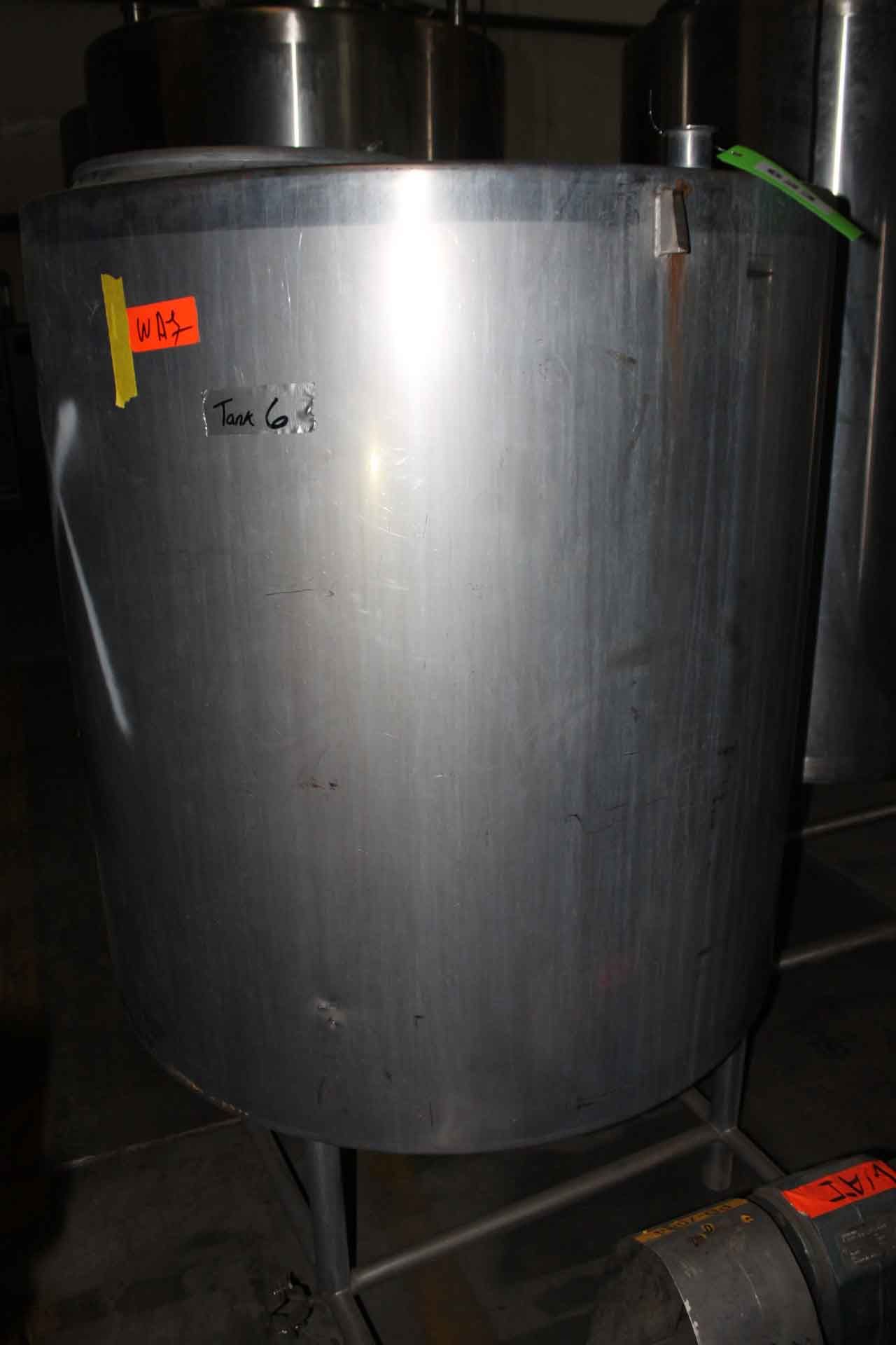 SS Holding Tank - 17 1/2" Diameter Manway - Interior Dimension: 51" deep x 47" diameter