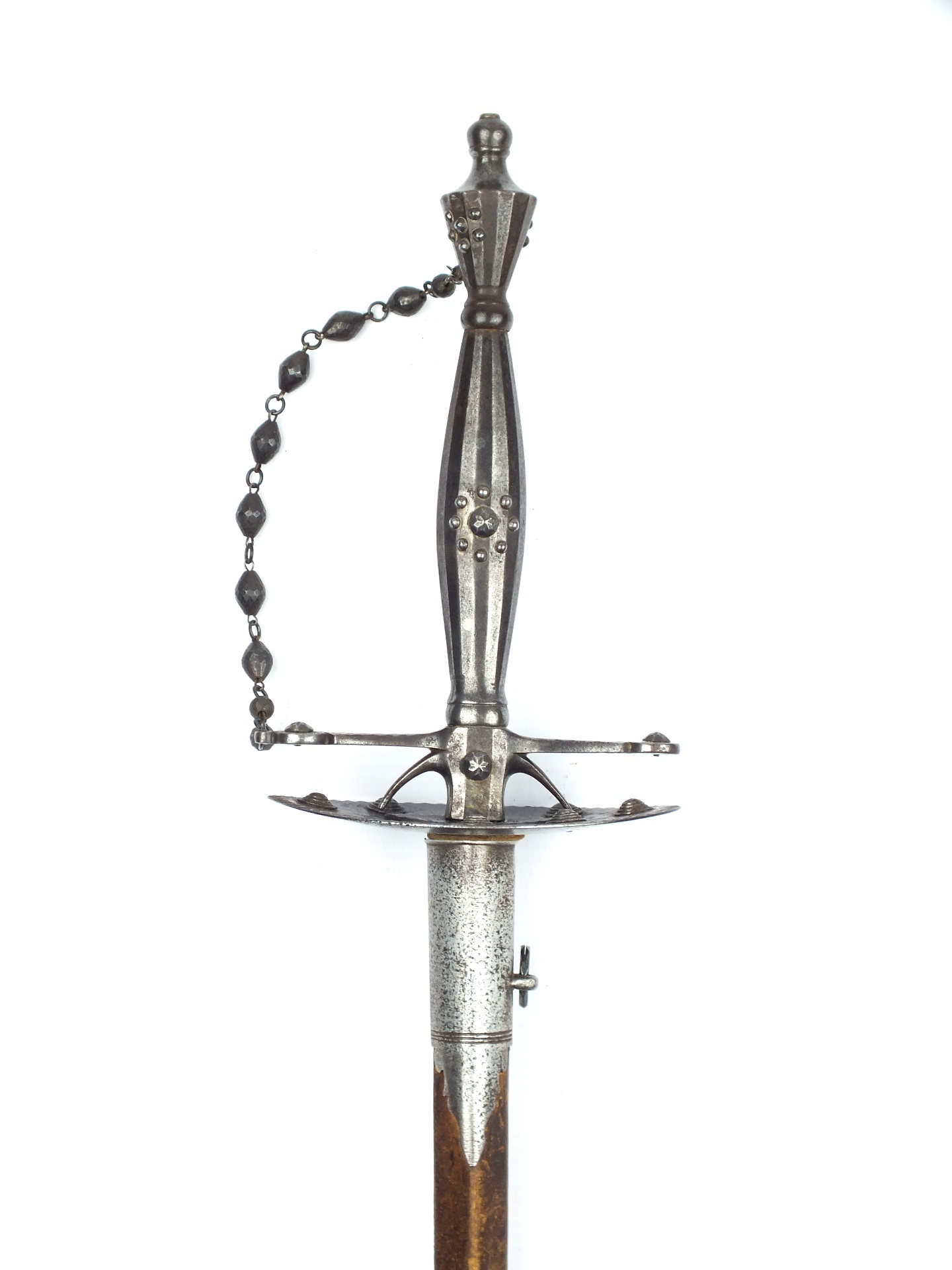 A 19th Century Cut Steel hilted Court Sword