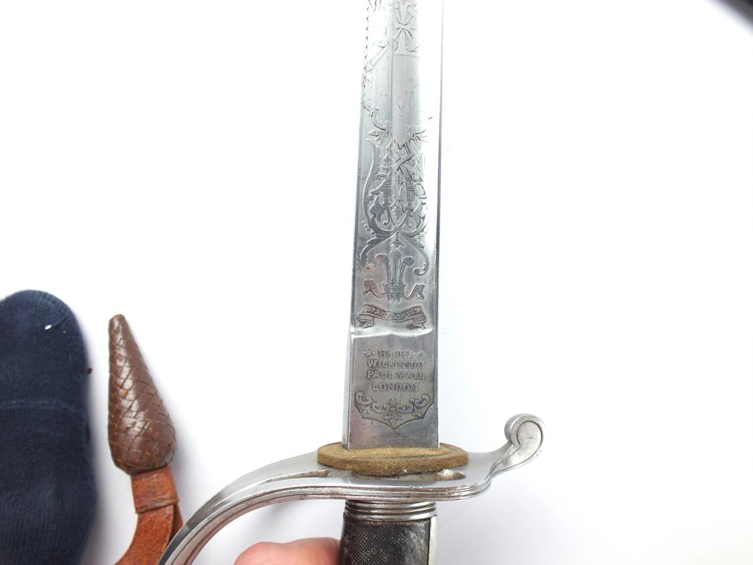 A good Officer’s sword to the 1st Bengal Lancers, 89cm clean blade by WILKINSON, serial no 35078 for - Image 4 of 13