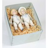 Reserve: 45 EUR    Sailor Couple, Germany pw, bisquit porcelain, in box, C 1    Matrosenpaerchen,