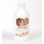 Advertising Bottle, "Wiener Molkerei", porcelain, around 1925/30, rare, C 1