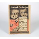 Reserve: 25 EUR    Toy Magazine 1936, Germany pw, slight handling creases, otherwise good condition,
