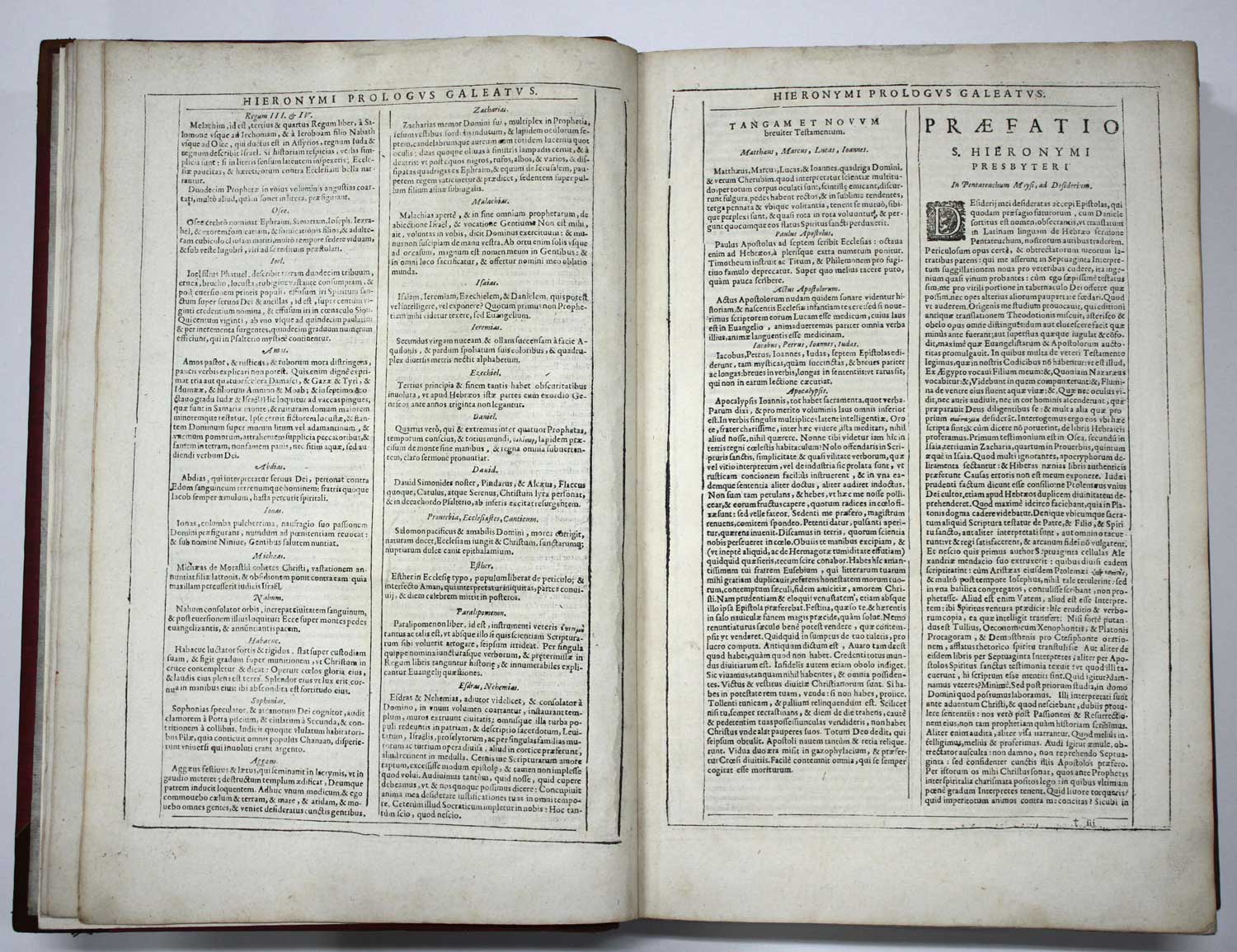 Biblia magna commentariorum literalium Joannis Ganaei, Guillelmi Estii, Emmanuelis Sa, Ioannis - Image 8 of 11