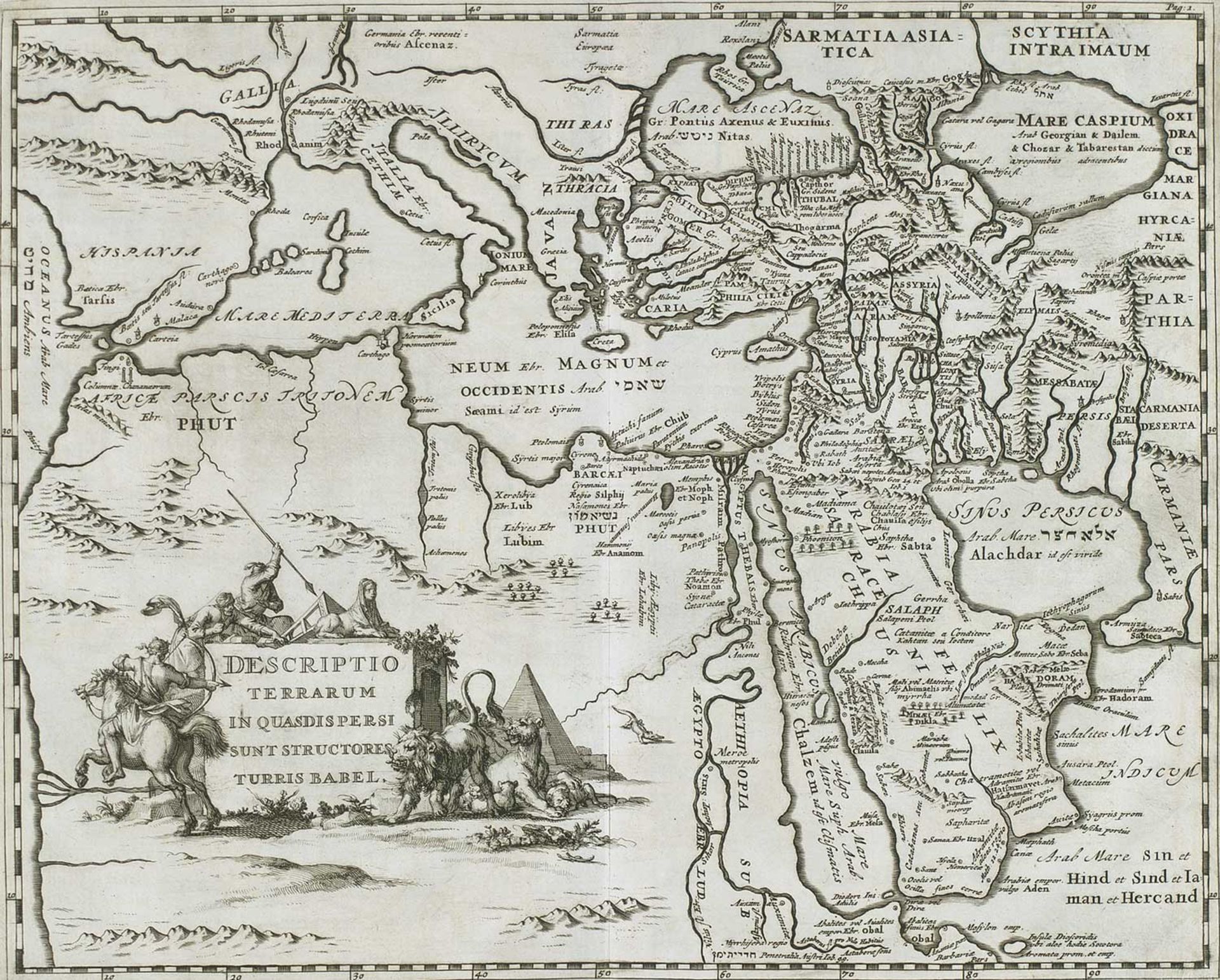 Bochart,S. Opera Omnia, hoc est Phaleg, Canaan et Hierozoicon. Geographia Sacra. De Animalium. De