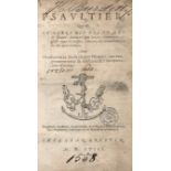 Calvin,J. Le Psaultier, qui est le livre des pseaumes de David, declarez par breves annotations et