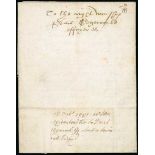 16th & 17th Century Letters - Trefrew. 1581 (Oct 18) Entire letter from Henry Chyverton concerning