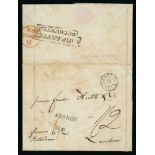 Ship Letters, India Letters & Mobile Boxes - 1831 Entire letter to London with a Crefeld c.d.s (