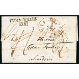 Ship Letters, India Letters & Mobile Boxes - 1802 Entire letter from Malta to Tunbridge Wells and