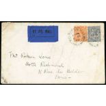 Great Britain - 1926 (May 6) Cover from Putney to Mr Robson Lowe in Paris franked 4½d with a blue By