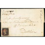Localities - Landrake. 1839 Entire letter to Talvans and 1840 (Aug 16) entire letter from Talvans to