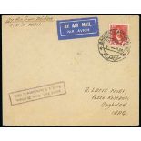 R.A.F Official Postal Services, 1923-37 - 1934 (Apr 16) Cover to Baghdad endorsed "By Air from