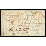 1d Concession Rates - Ireland. 1812 Printed East Kent Regiment of Militia certificate, stating