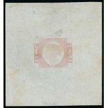 Other Stamps - 1871 ½d Ormond Hill Die Proof in dull lilac-rose on thin white wove paper, without