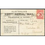 Australia - 1914 (Aug 24) "Australia's First Aerial Mail, Melbourne to Sydney" special picture