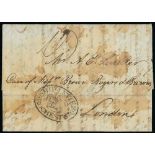 Ship Letters, India Letters & Mobile Boxes - 1812 (June 27) Entire letter from Salonica to London