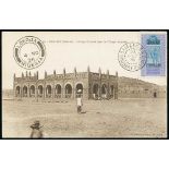 East & West Africa Air Mails - 1926 (Oct 23 - Nov 4) Picture postcard of Bamako bearing French Sudan