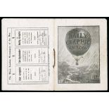 Great Britain - 1907 Daily Graphic Balloon, Miniature eight page booklet produced by the newspaper