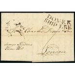 Ship Letters, India Letters & Mobile Boxes - 1798 Entire letter from Oporto to London with a